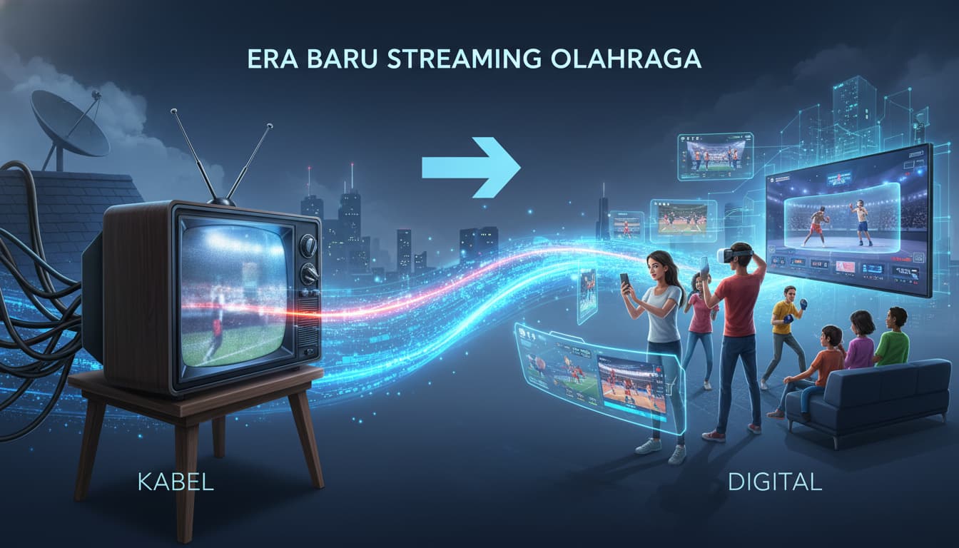 Era Baru Streaming Olahraga: Transisi Siaran Langsung dari Kabel ke Digital